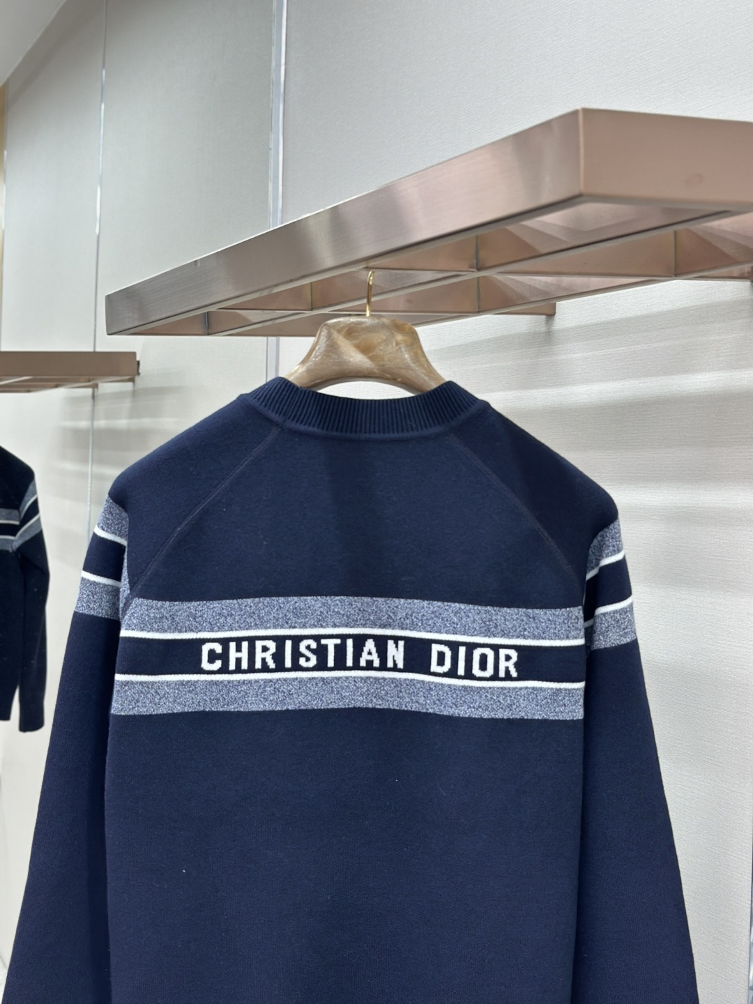 Dior DIOR 双面穿羊绒圆领毛衣