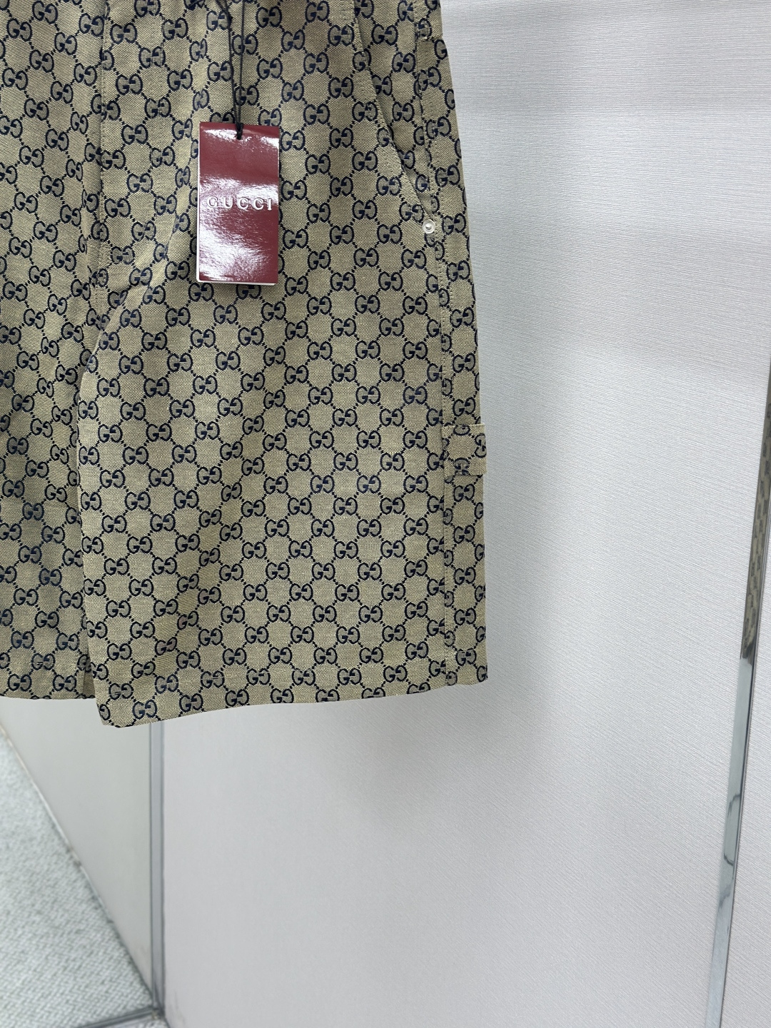 Gucci GUCCI 古驰暗纹提花短裤