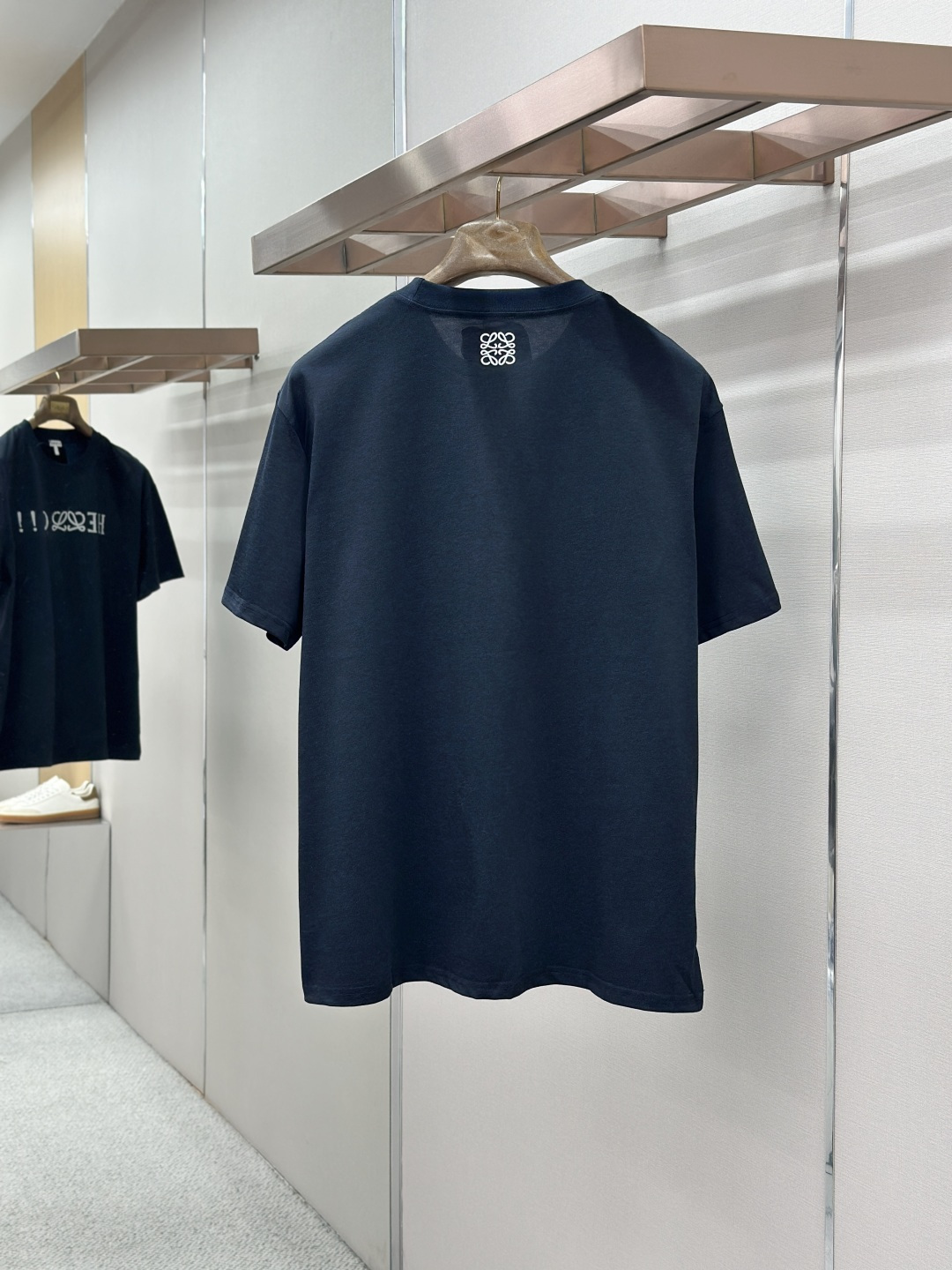 Loewe 马年限定Loewe罗意威 2026新款棉质混纺字谜圆领短袖
