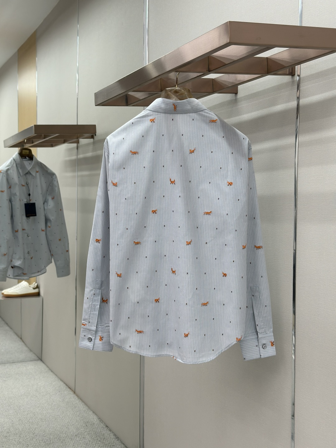 Louis Vuitton LOUIS VUITTON 26SS条纹剪花衬衫