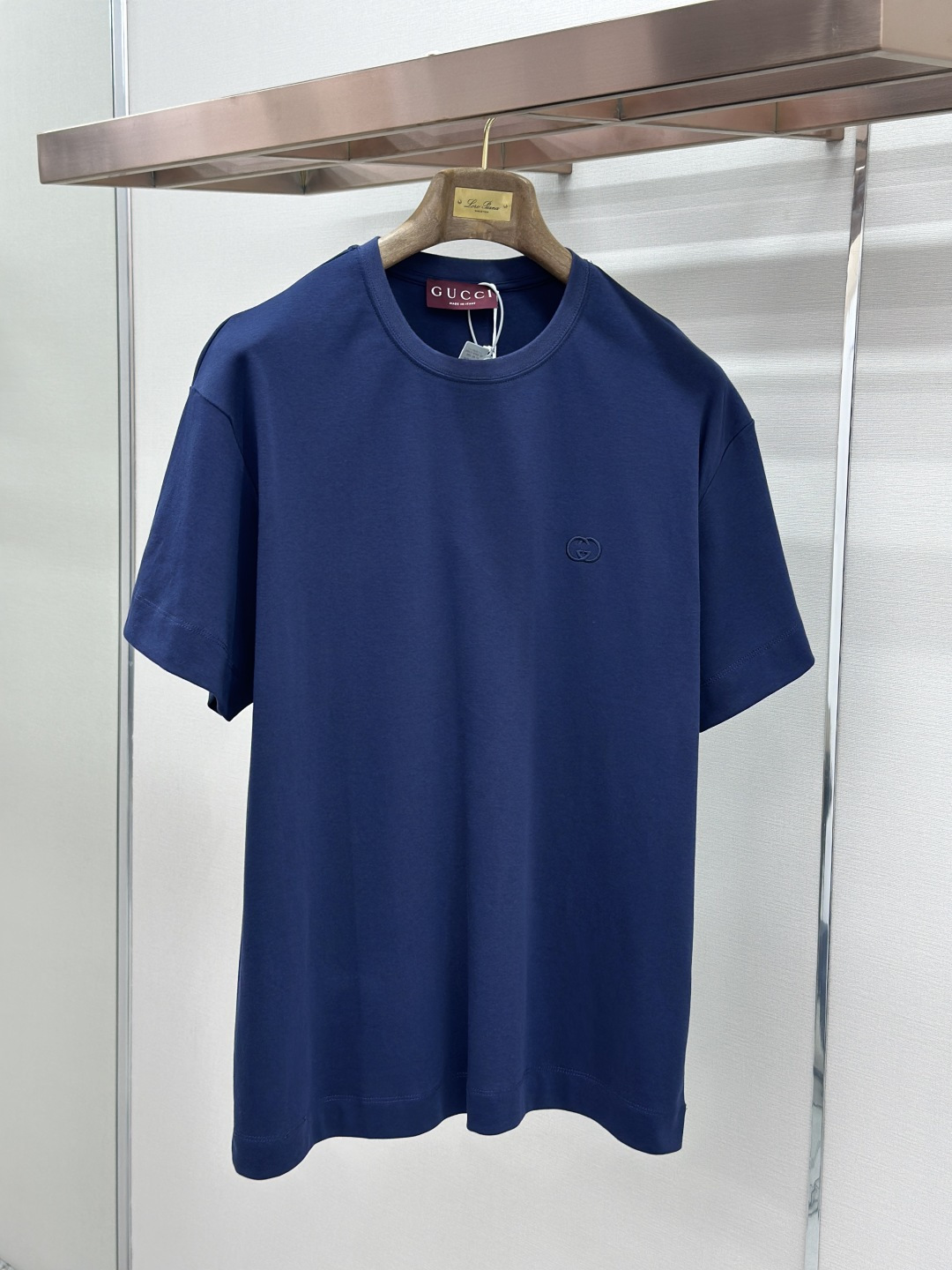 Gucci Gucci 圆领双G互扣刺绣针