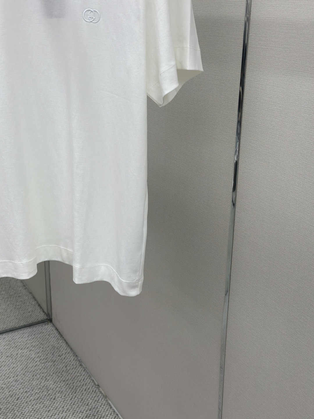 Gucci Gucci 圆领双G互扣刺绣针