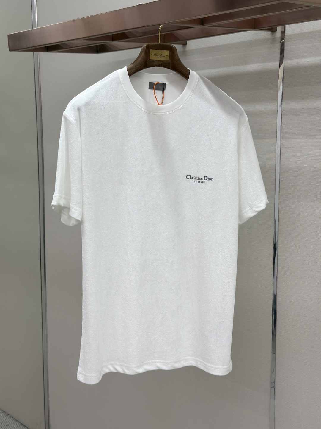 Dior DIOR 26FW 刺绣毛圈短袖
