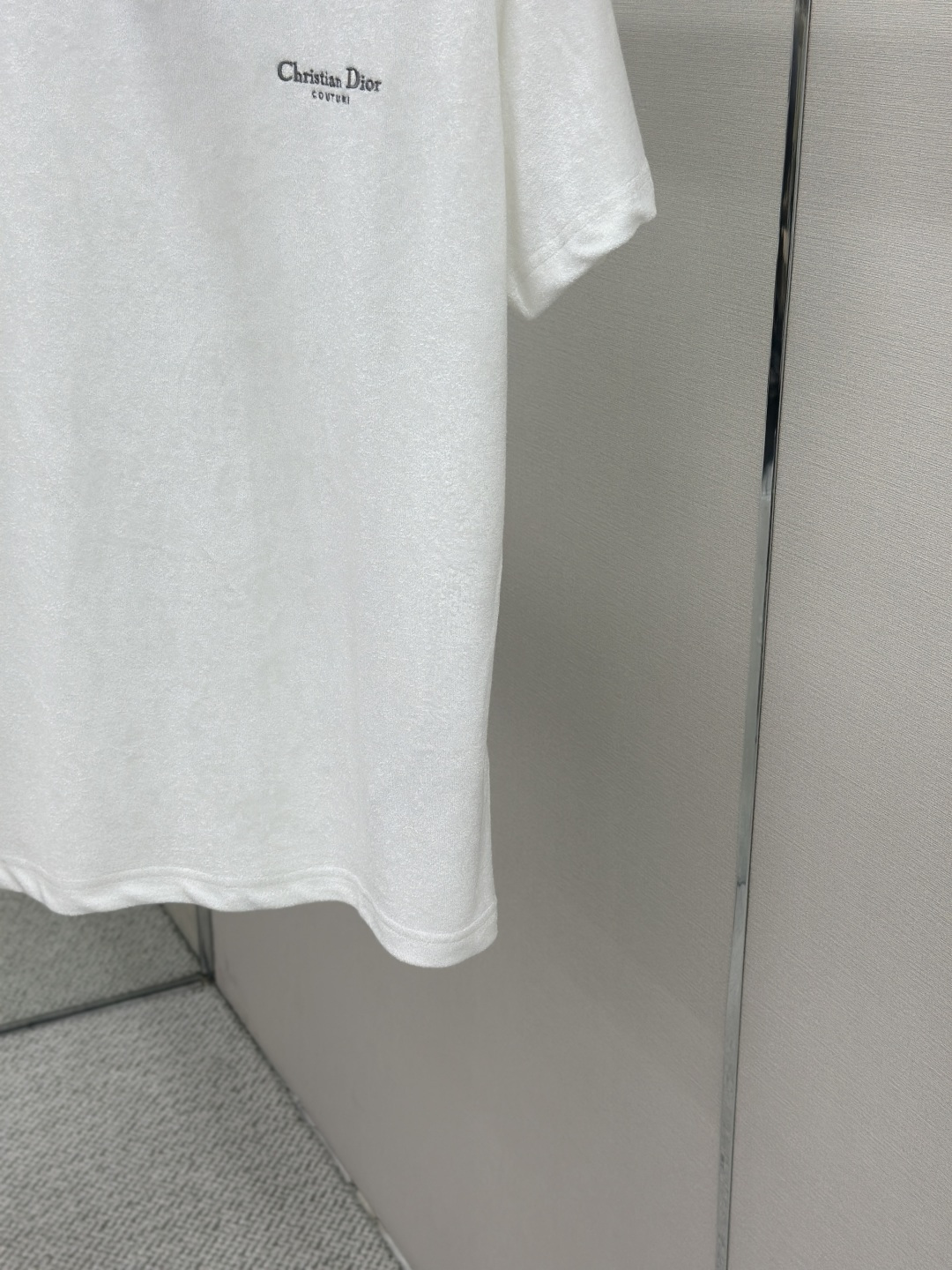 Dior DIOR 26FW 刺绣毛圈短袖