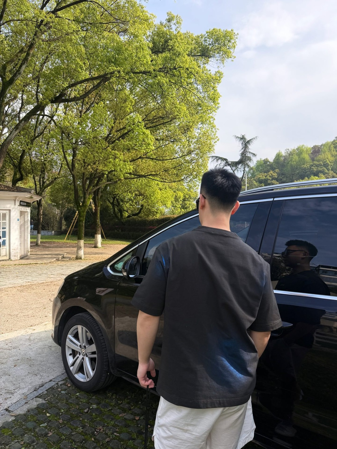 아크네스튜디오 그라데이션 핫스탬프 로고 반팔 티셔츠 88658 이미지 14