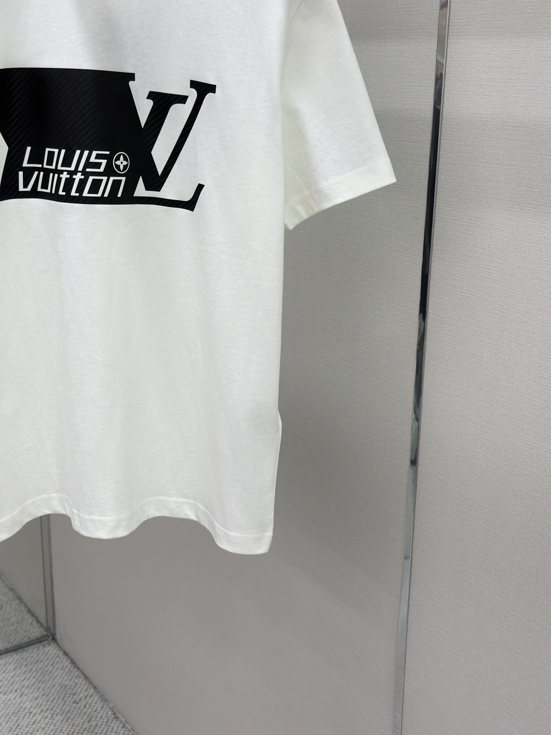 Louis Vuitton LOUIS VUITTON跑道压印圆领短袖