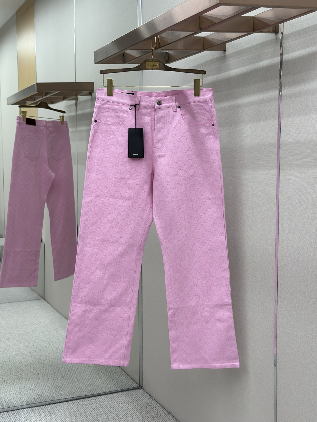 Gucci GUCCI古驰满幅提花长裤