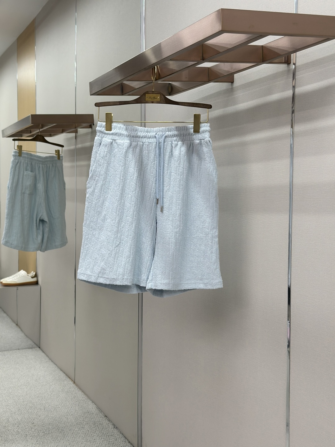 Dior Dior CD Oblique满印毛巾棉短裤
