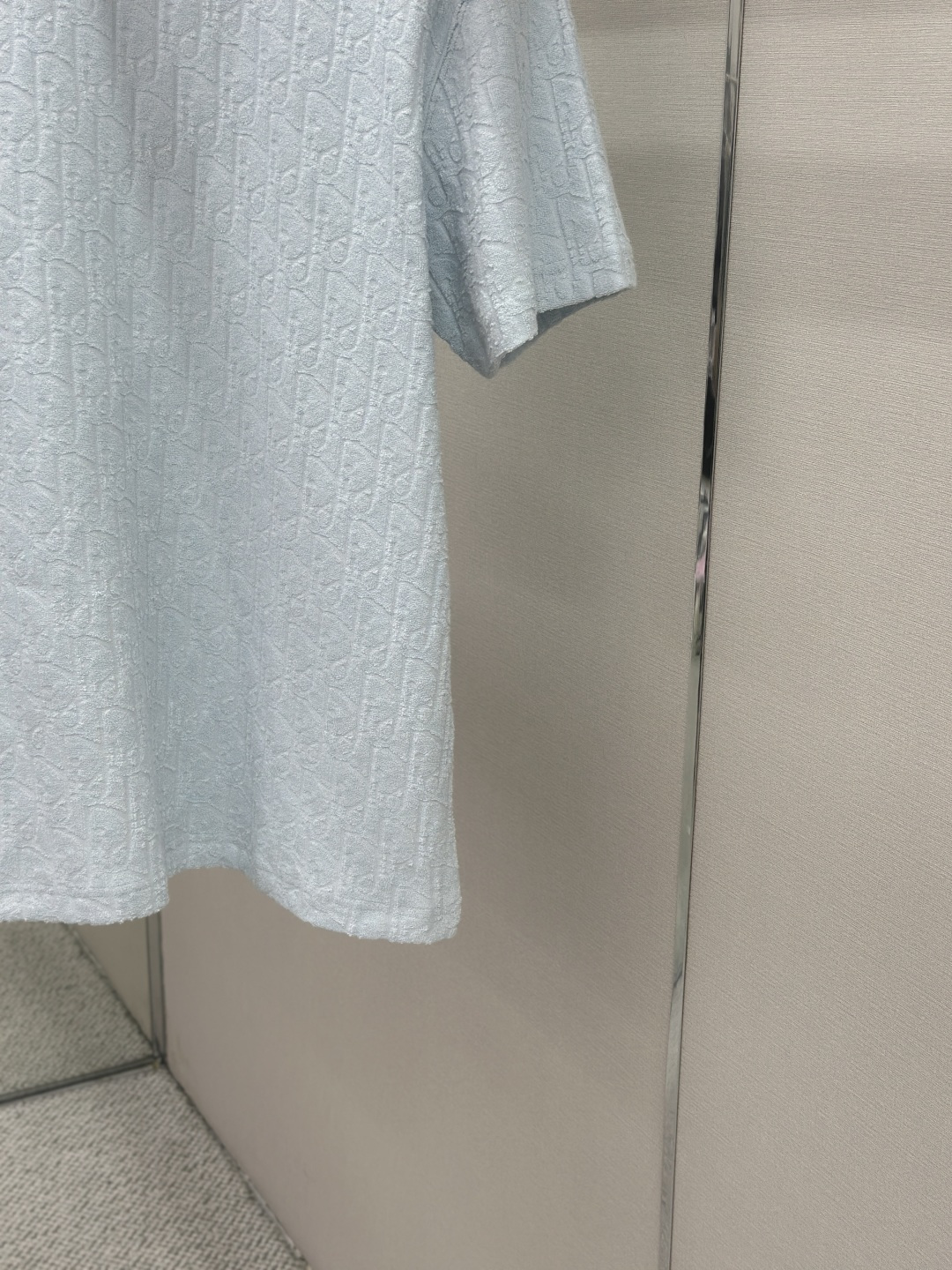 Dior Dior CD Oblique满印毛巾棉短袖