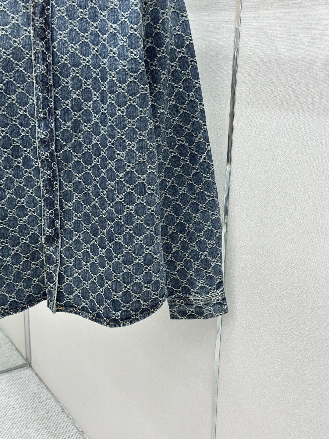 Gucci Gucci古驰满印牛仔外套