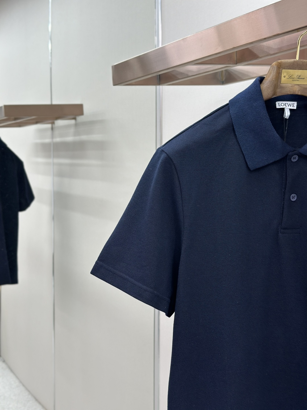 Loewe LOEWE 棉质刺绣POLO衫