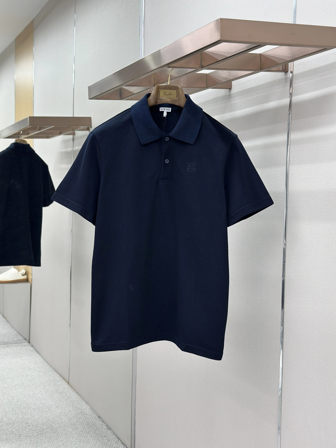 Loewe LOEWE 棉质刺绣POLO衫