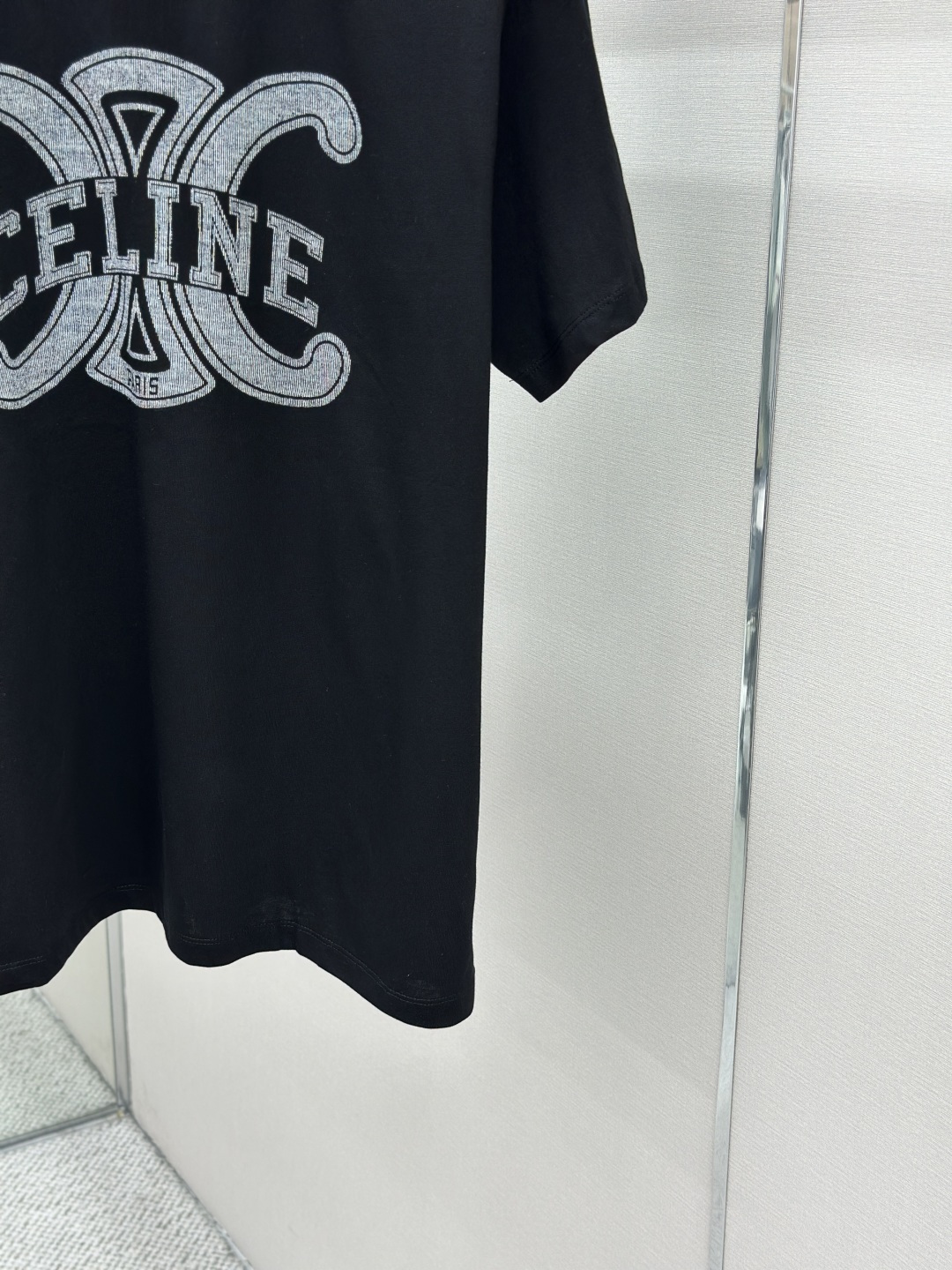 Celine CELINE饰印花纯棉短袖