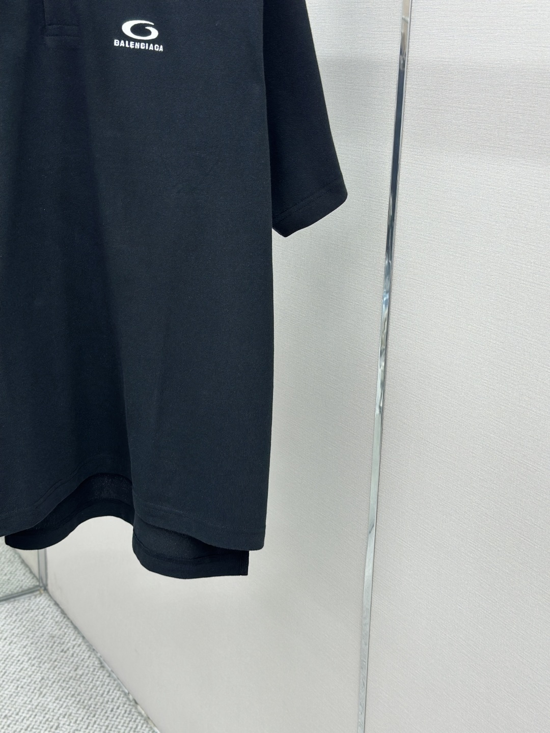 Balenciaga BLCG巴黎世家环标刺绣短袖Polo衫
