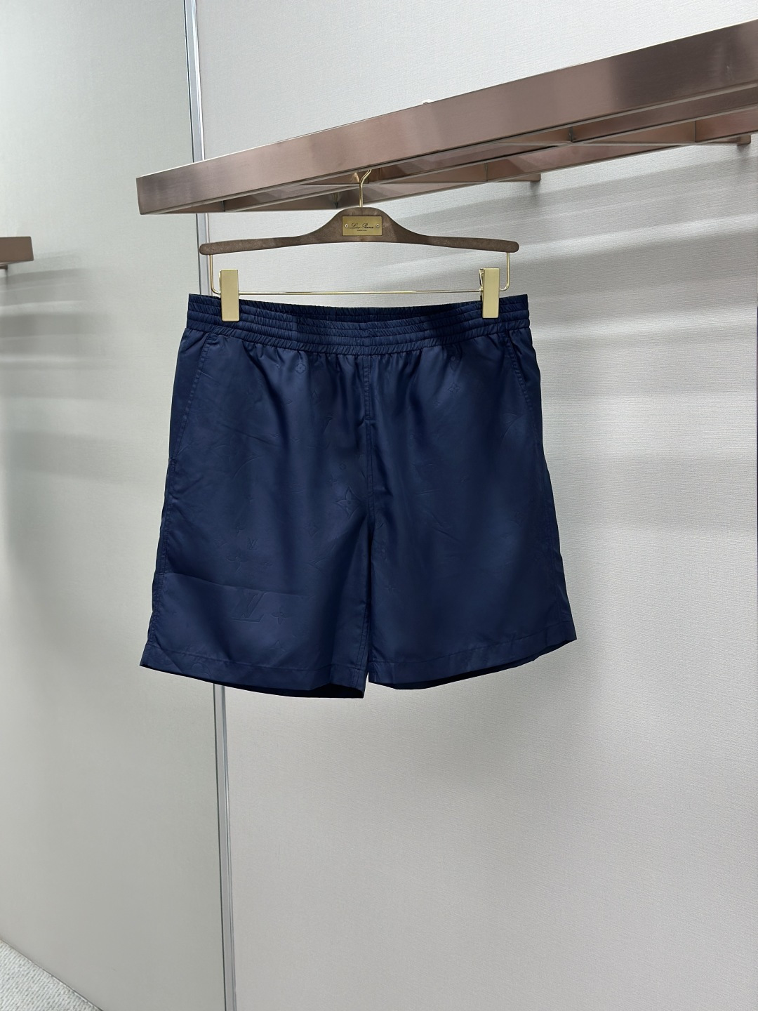 Louis Vuitton LOUIS VUITTON 路易威登LV 暗纹老花松紧沙滩短裤