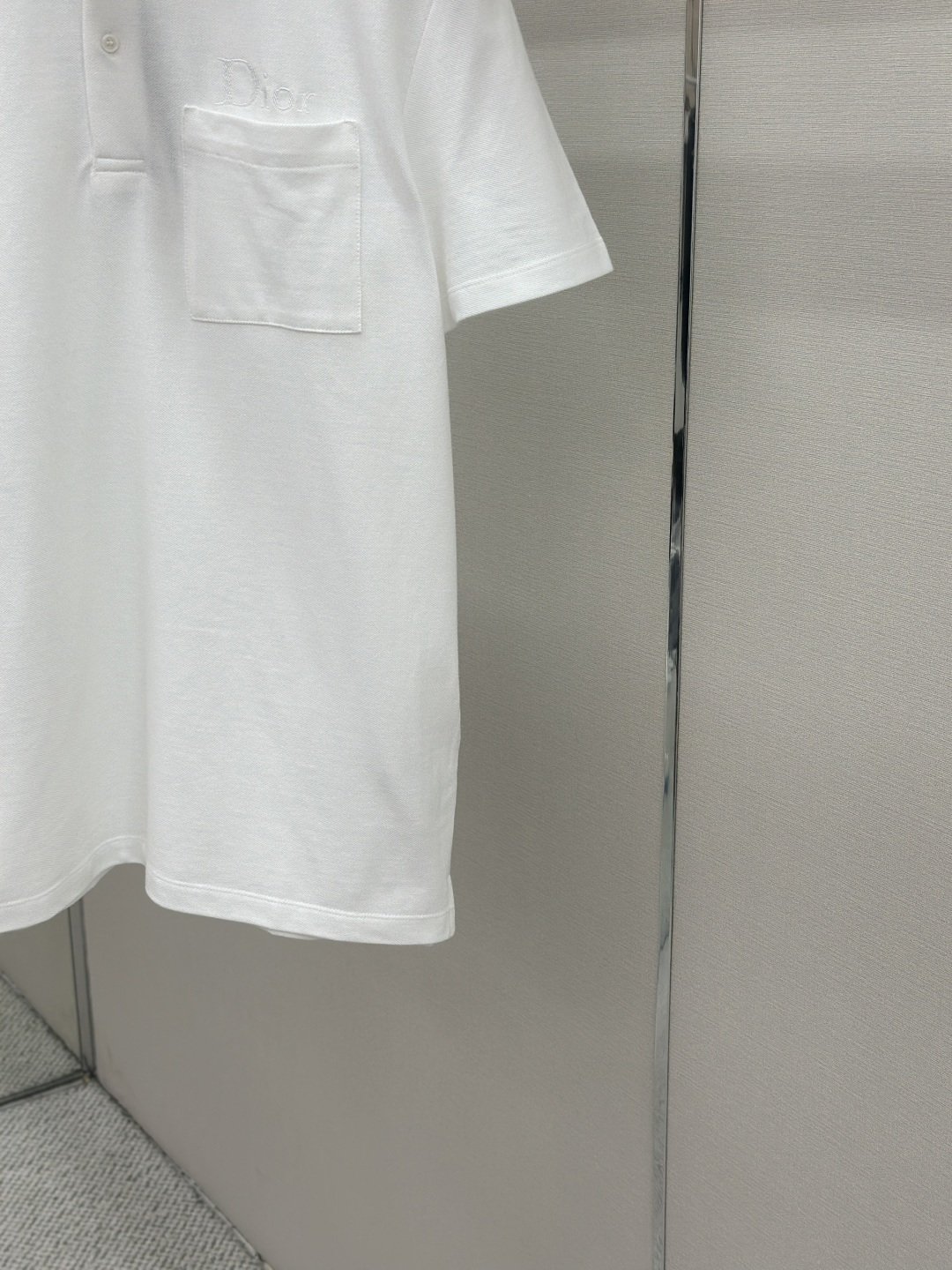Dior Dior 棉质珠地布刺绣短袖POLO衫