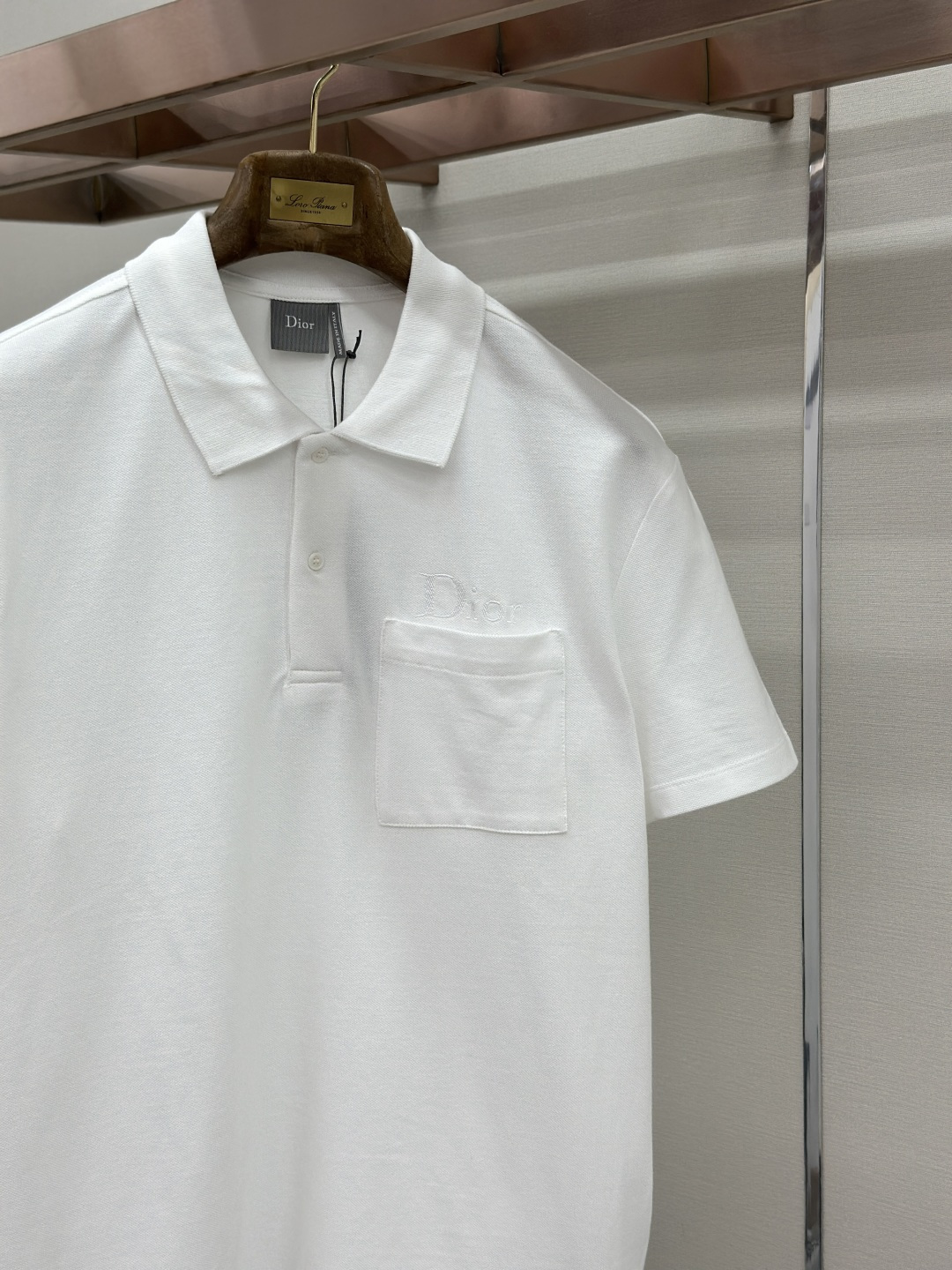 Dior Dior 棉质珠地布刺绣短袖POLO衫