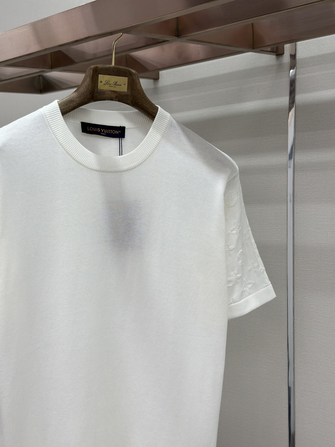 Louis Vuitton LOUIS VUITTON LV Monogram 针织圆领短袖