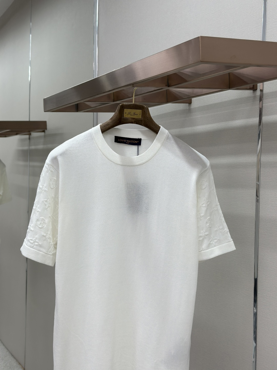 Louis Vuitton LOUIS VUITTON LV Monogram 针织圆领短袖