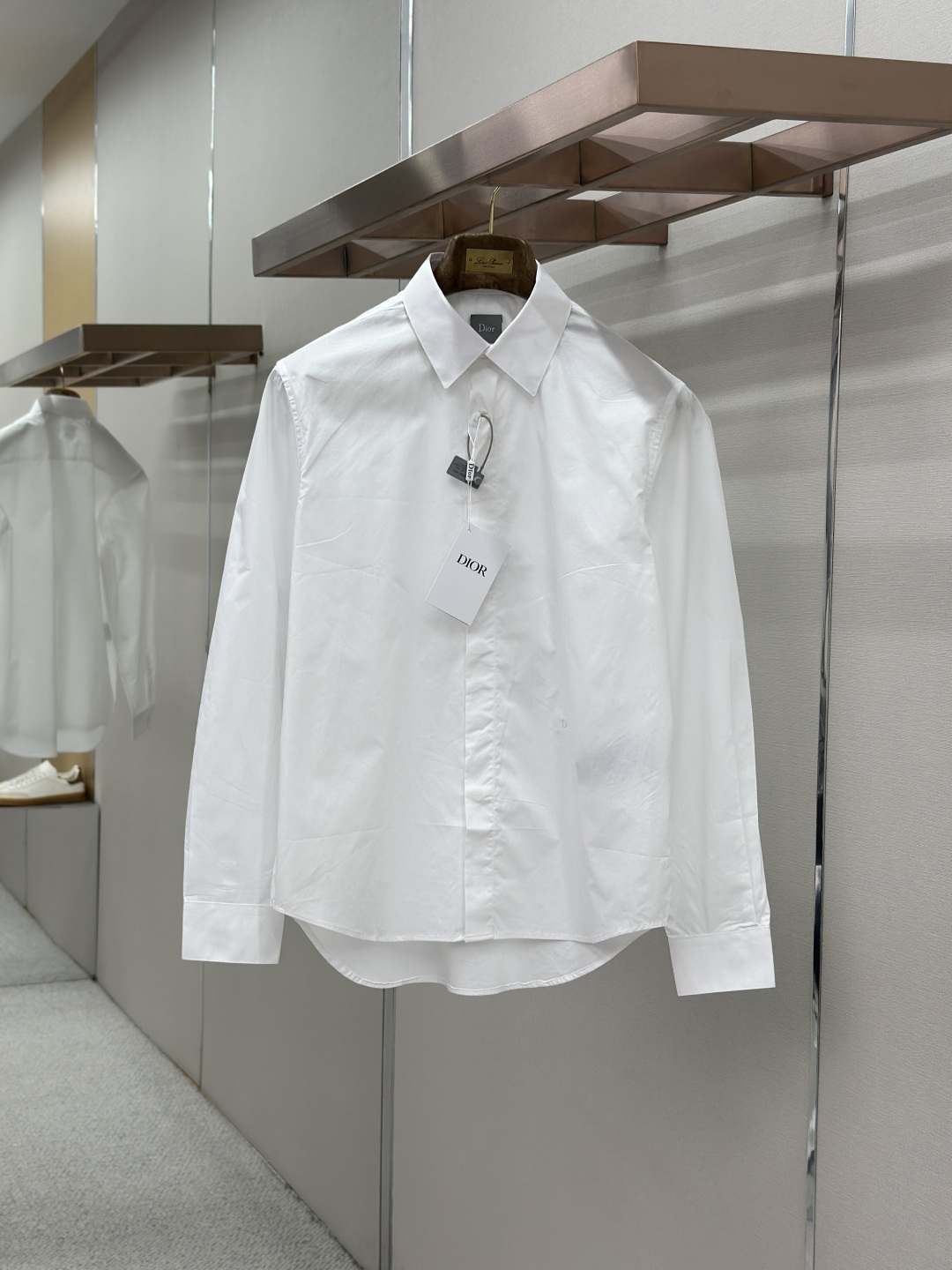 Dior DIOR 26SS 版型纯色刺绣长袖衬衫