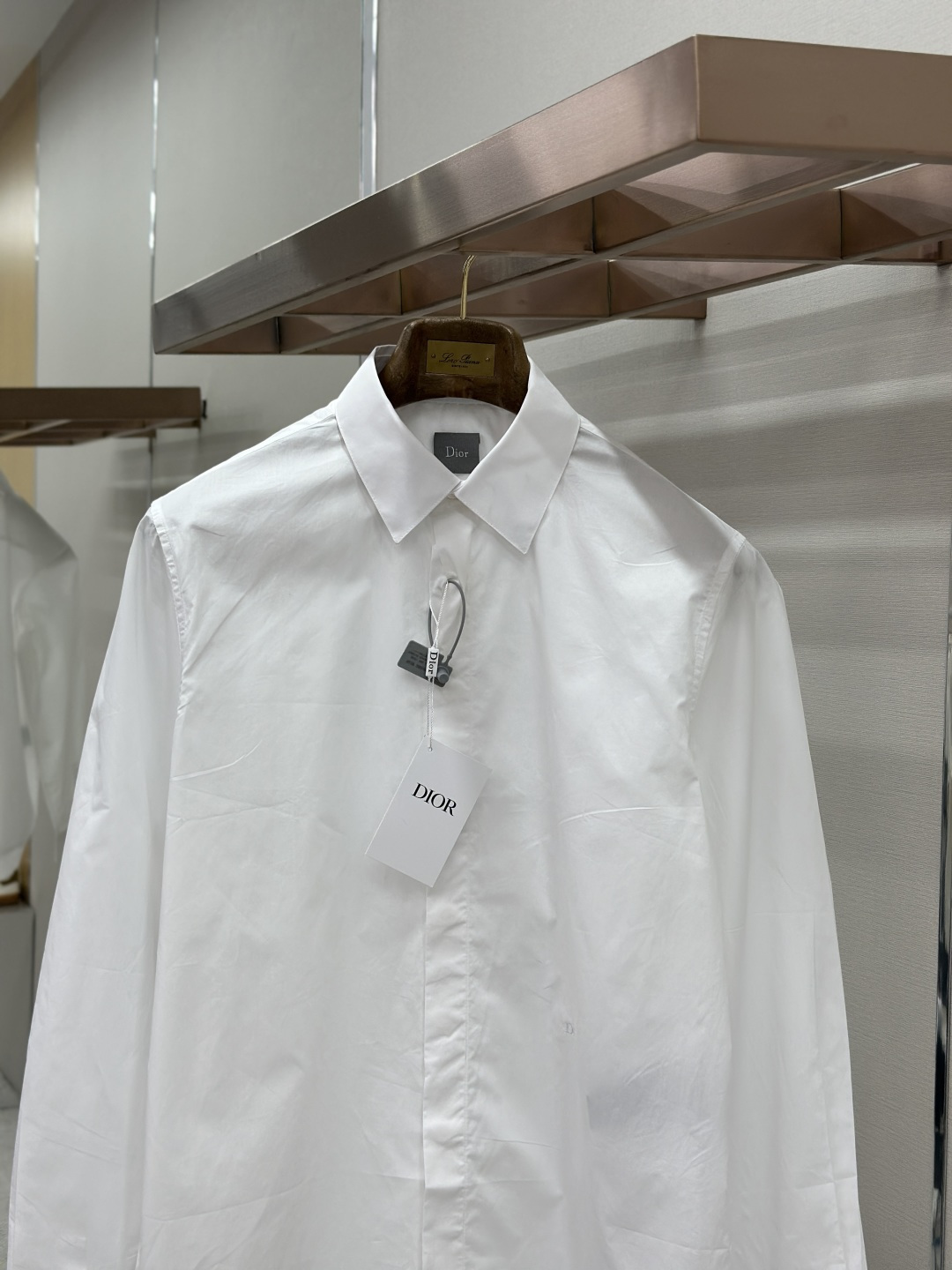 Dior DIOR 26SS 版型纯色刺绣长袖衬衫