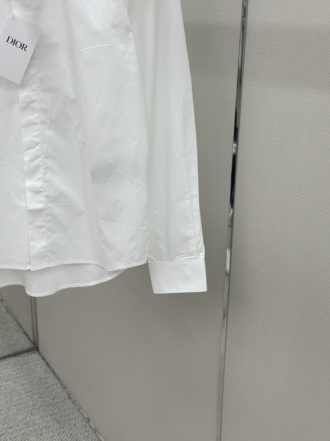 Dior DIOR 26SS 版型纯色刺绣长袖衬衫