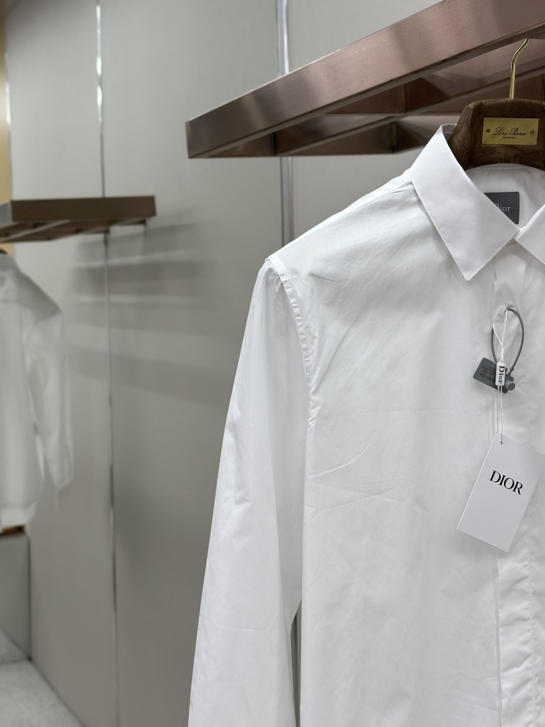 Dior DIOR 26SS 版型纯色刺绣长袖衬衫