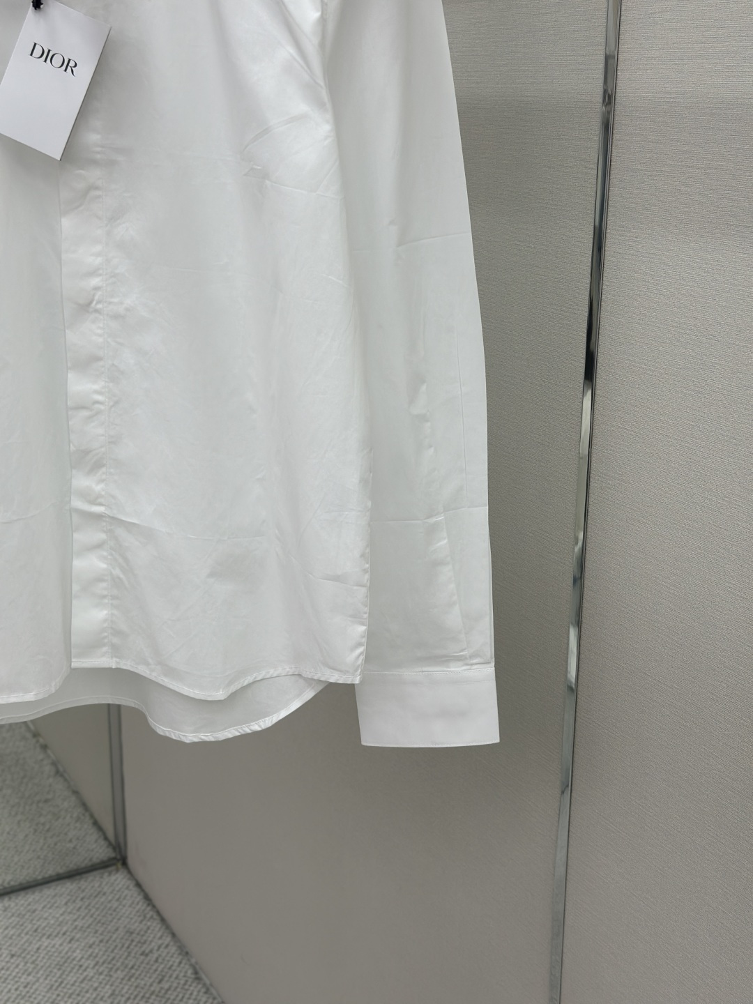Dior Dior 四叶草刺绣翻领长袖衬衫