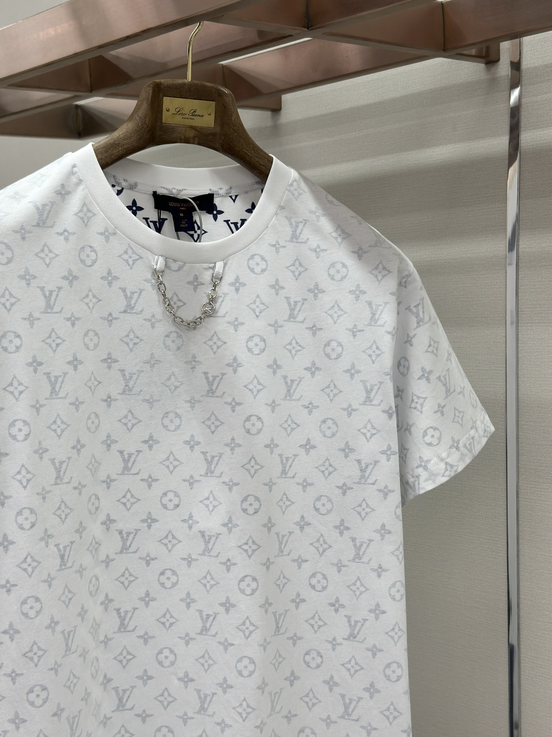 Louis Vuitton LOUIS VUITTON老花满印链条短袖