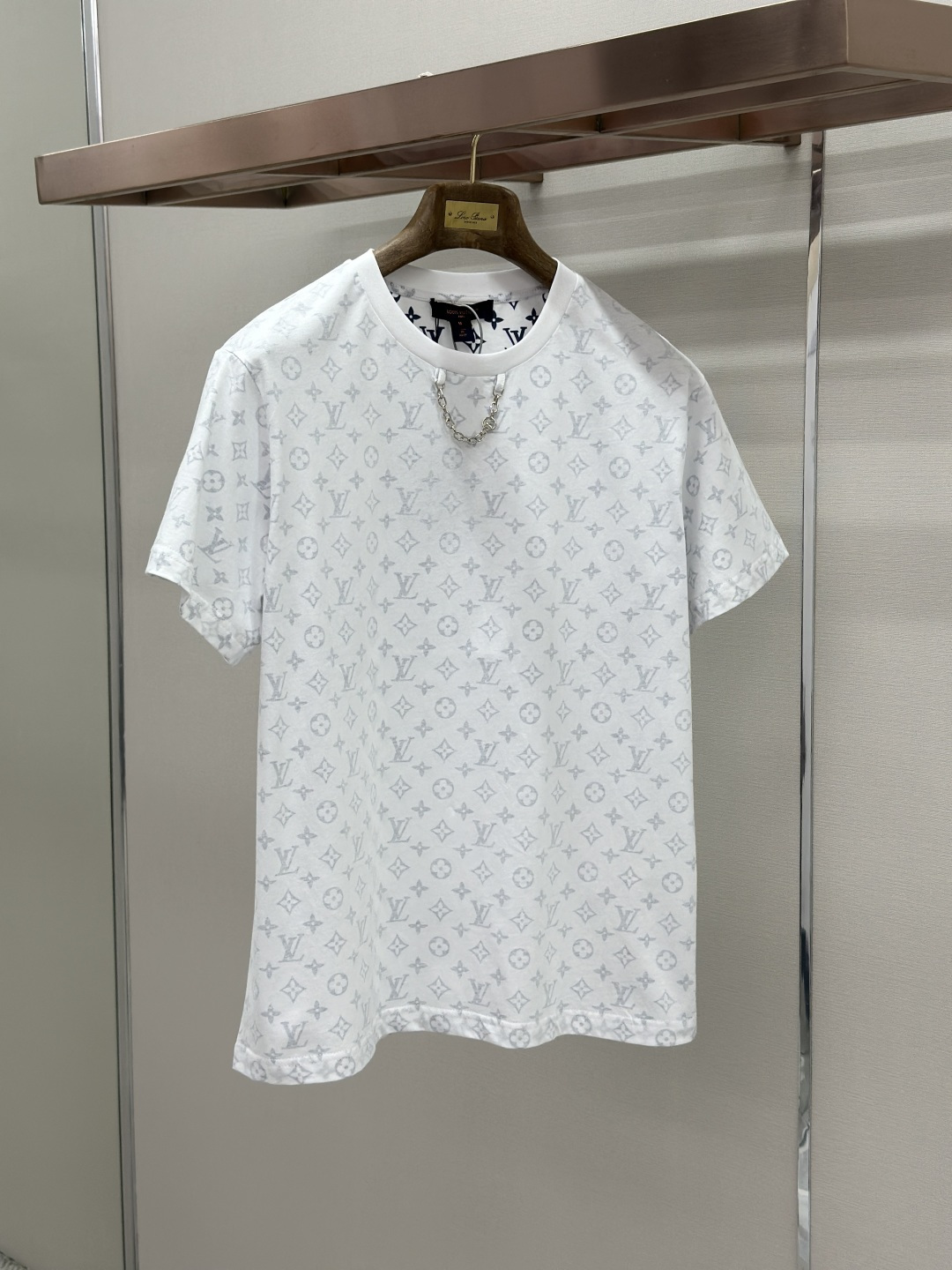 Louis Vuitton LOUIS VUITTON老花满印链条短袖