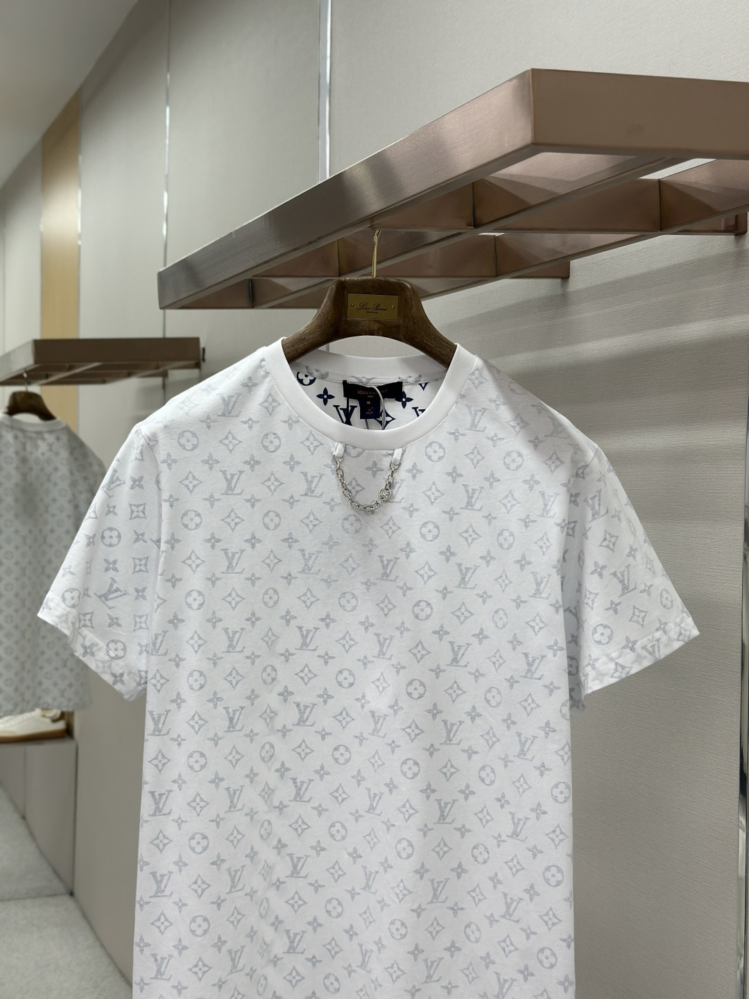 Louis Vuitton LOUIS VUITTON老花满印链条短袖