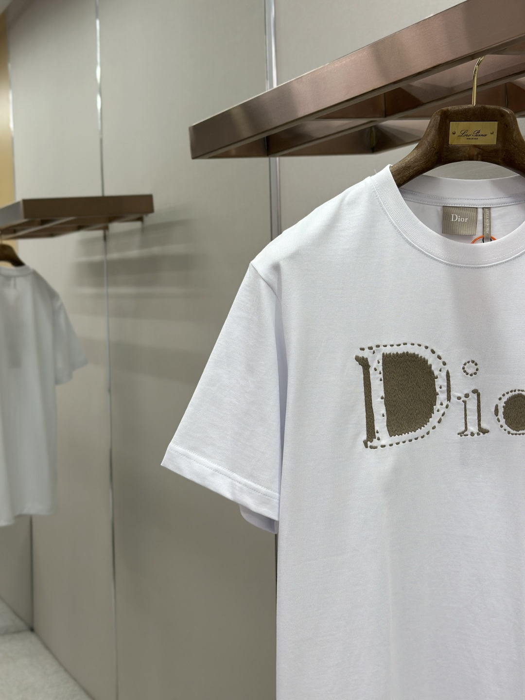 Dior Dior Reverse 刺绣短袖