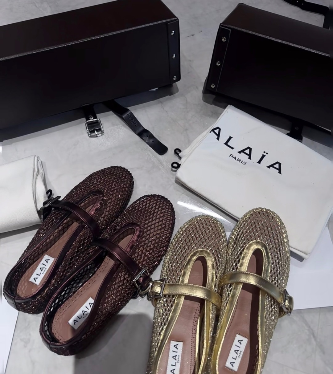 NO:906021,ALAIA｜Fishnet ballet flats, single shoes, alaia, flats19860909ALAIA｜渔网芭蕾平底鞋,单鞋,alaia,flats,Women's Shoes