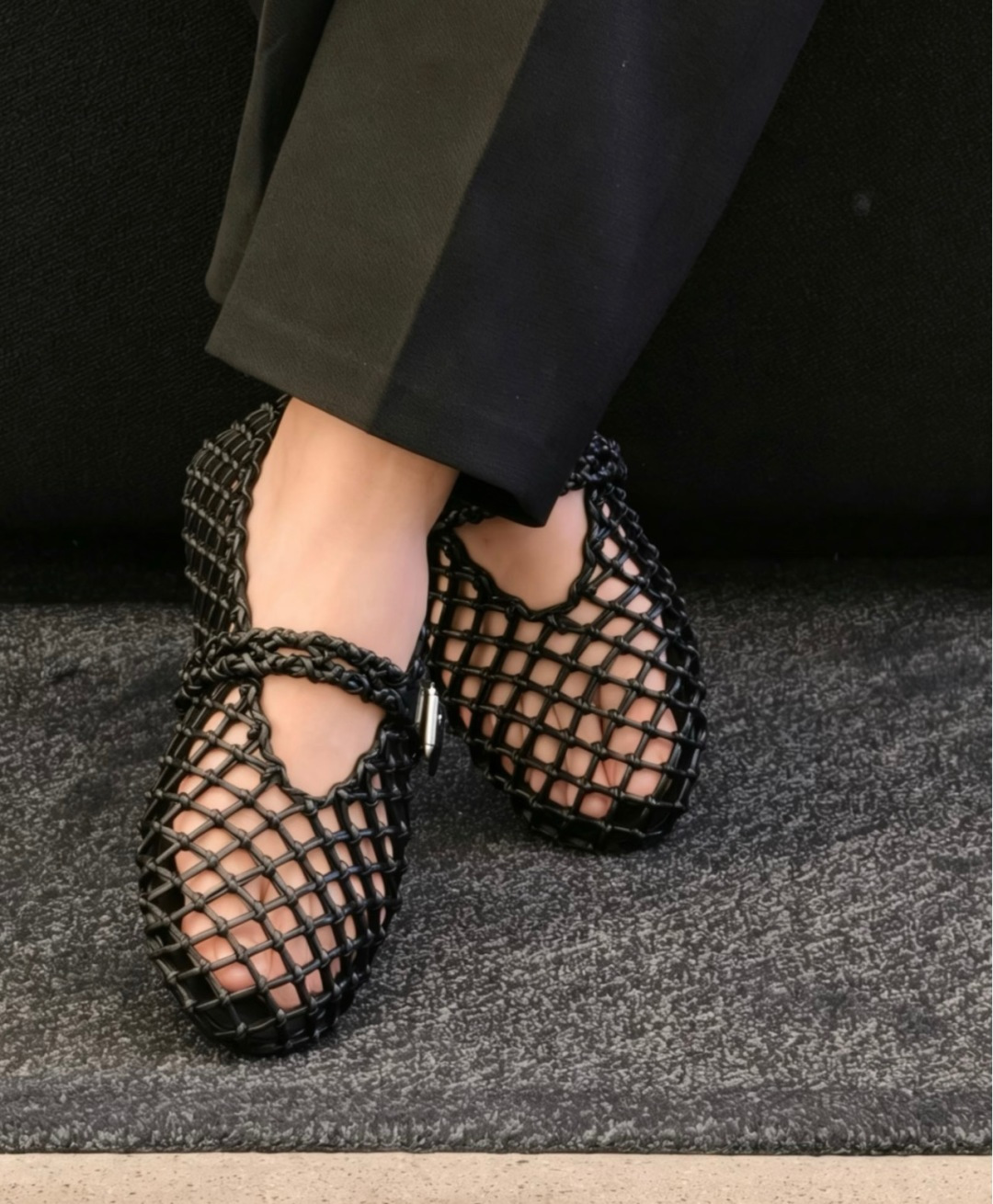 NO:906059,Wear nude sneakers in summer, cool and beautiful, single shoes19860909夏天就要穿裸感的网鞋,凉爽又美丽,单鞋,Women's Shoes