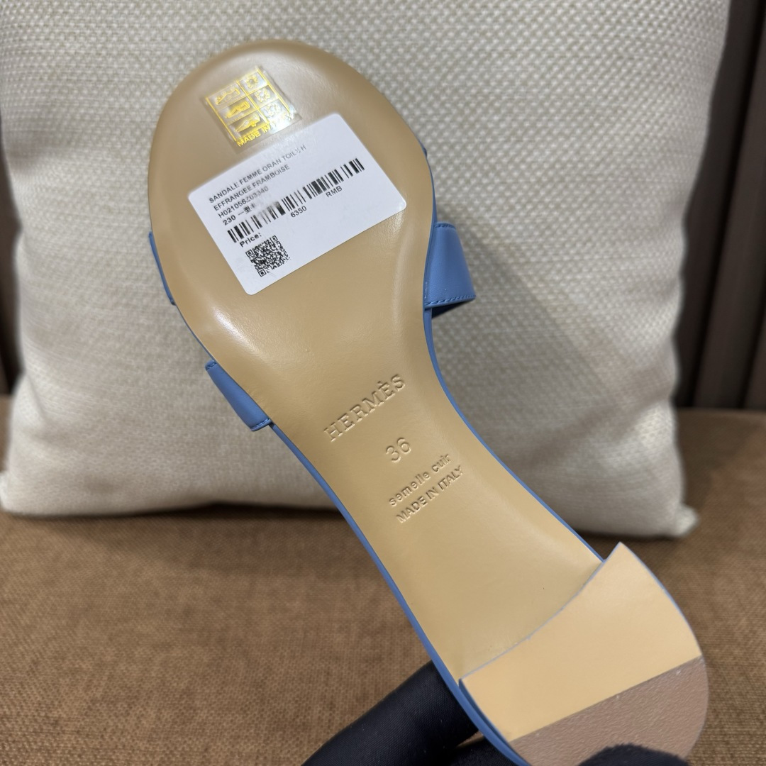 에르메스 H자형 뮬 샌들 상세 이미지 10