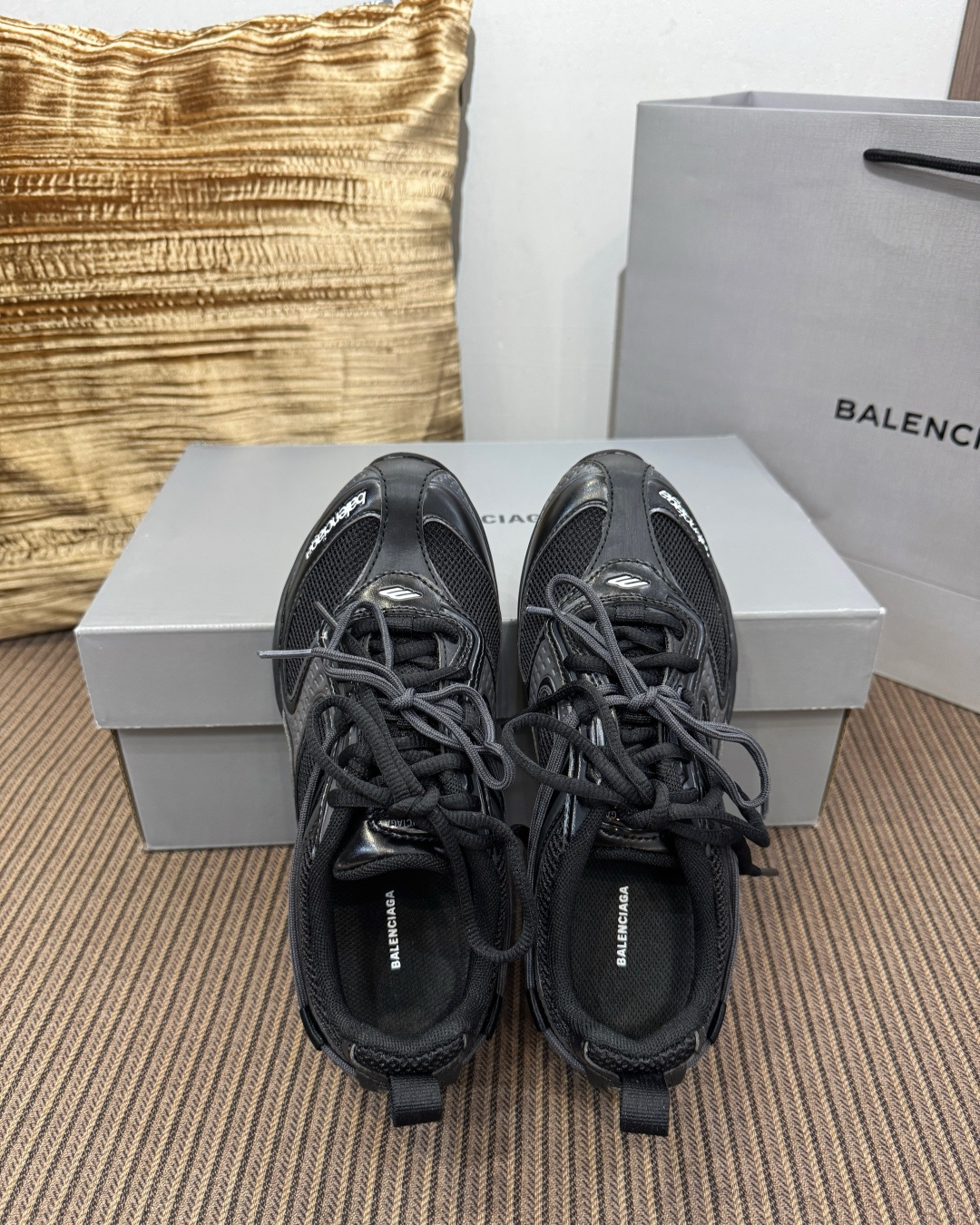 발렌시아가 레이더 블랙 신발 레플리카 42366