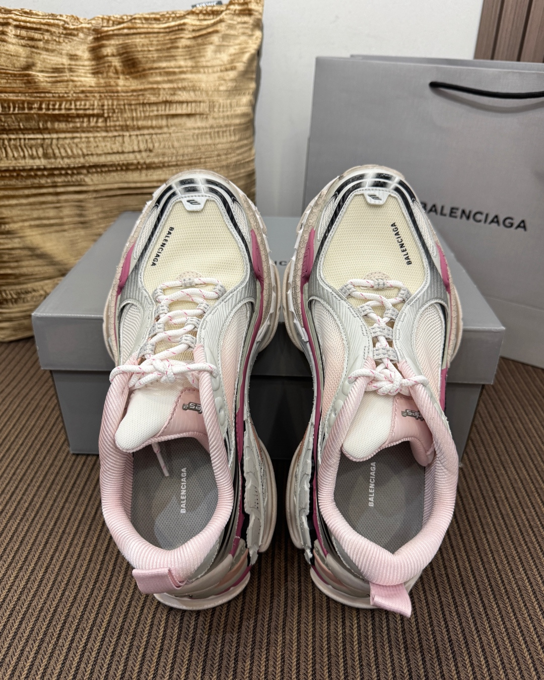 발렌시아가 핑크 신발 레플리카 42419