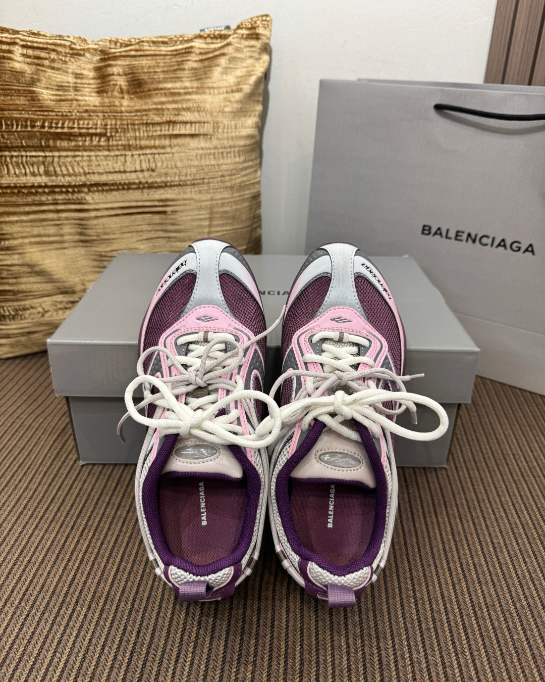 발렌시아가 레이더 운동화 어글리슈즈 남녀공용 스니커즈 퍼플 레플리카 Balenciaga Radar Sneakers 42420