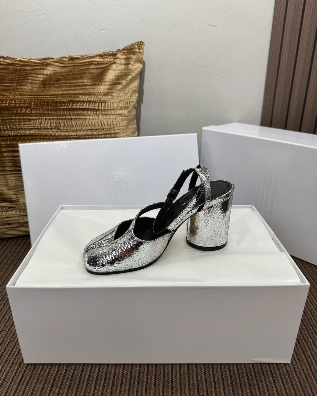 마르지엘라 MM 6 스플릿 토 하이힐 샌들 55139 이미지 6