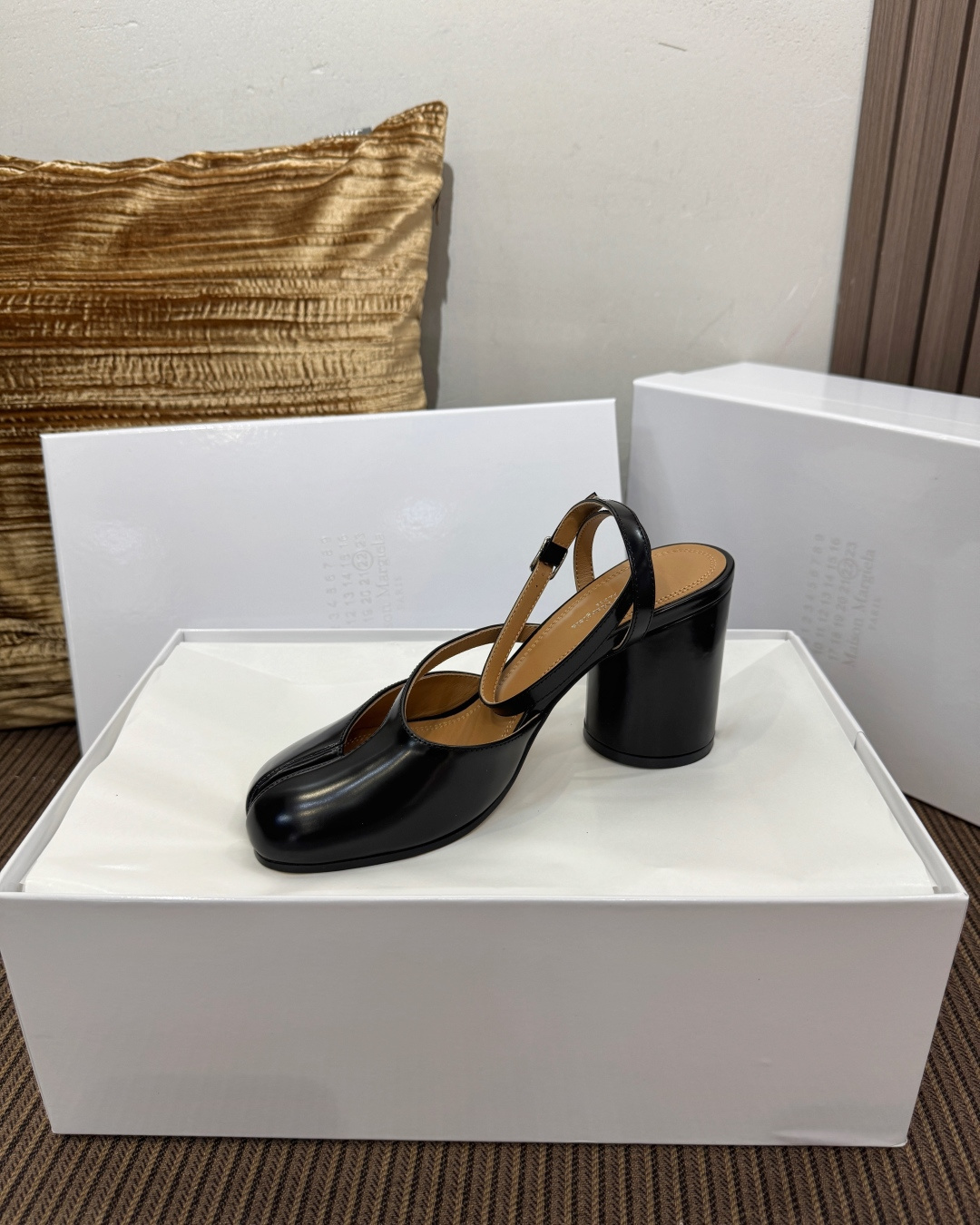 마르지엘라 MM 6 스플릿 토 하이힐 샌들 55136 이미지 6