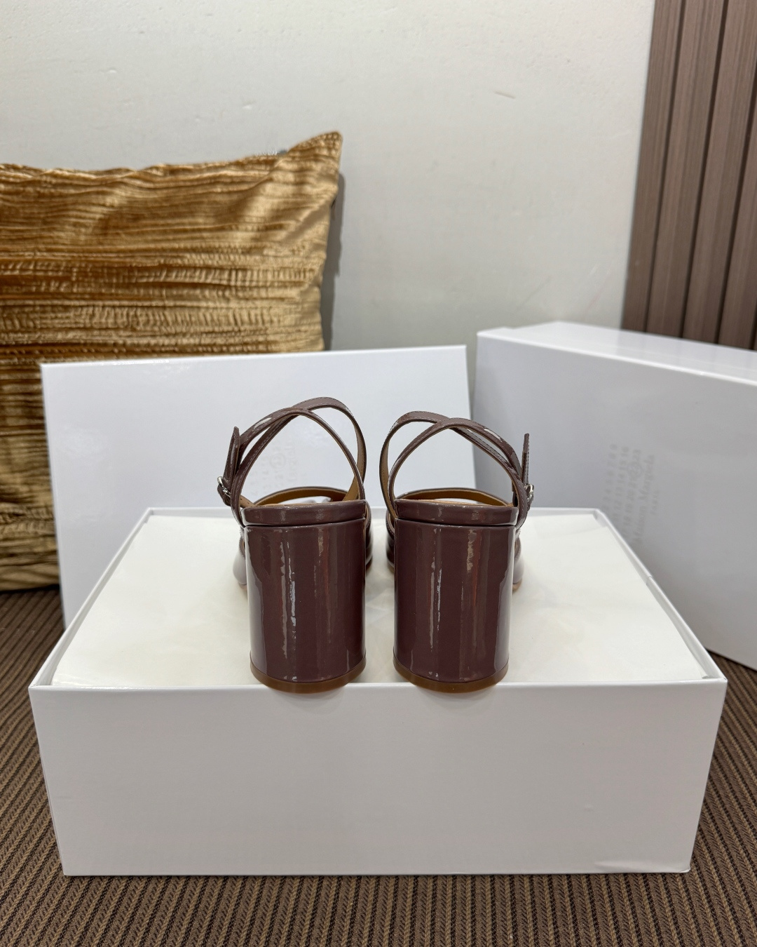마르지엘라 MM 6 스플릿토 하이힐 샌들 55137 이미지 8