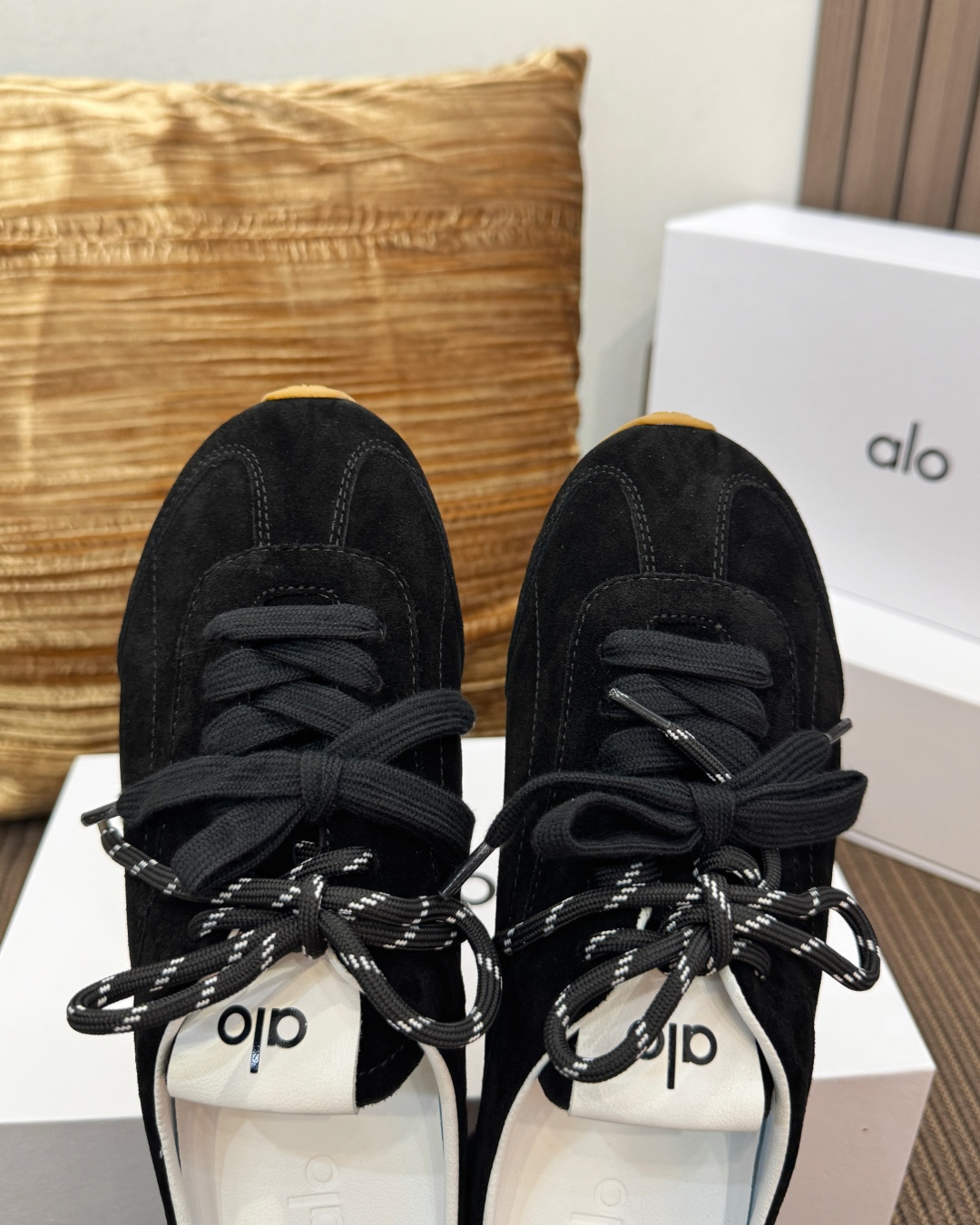 알로 레트로 스웨이드 뮬 트레이닝 슈즈 102388 이미지 8
