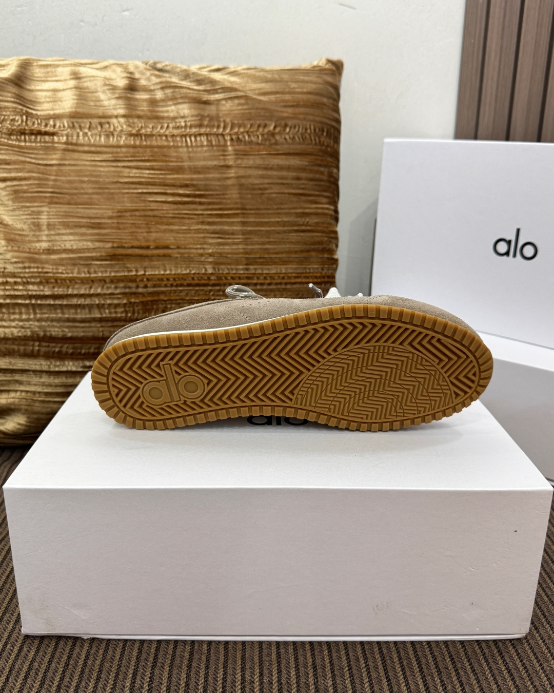 알로 스웨이드 뮬 트레이닝 슈즈 102386 이미지 9