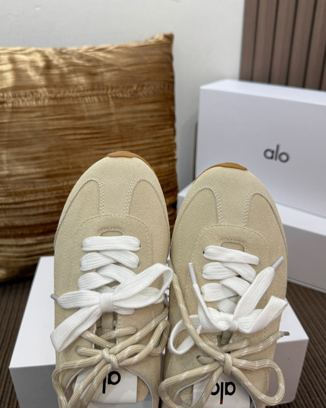 알로 레트로 스웨이드 뮬 트레이닝 슈즈 102384 이미지 8