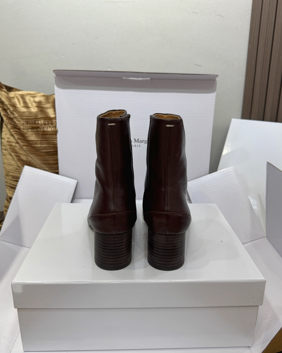 마르지엘라 타비 레더 앵클 부츠 상세 이미지 8