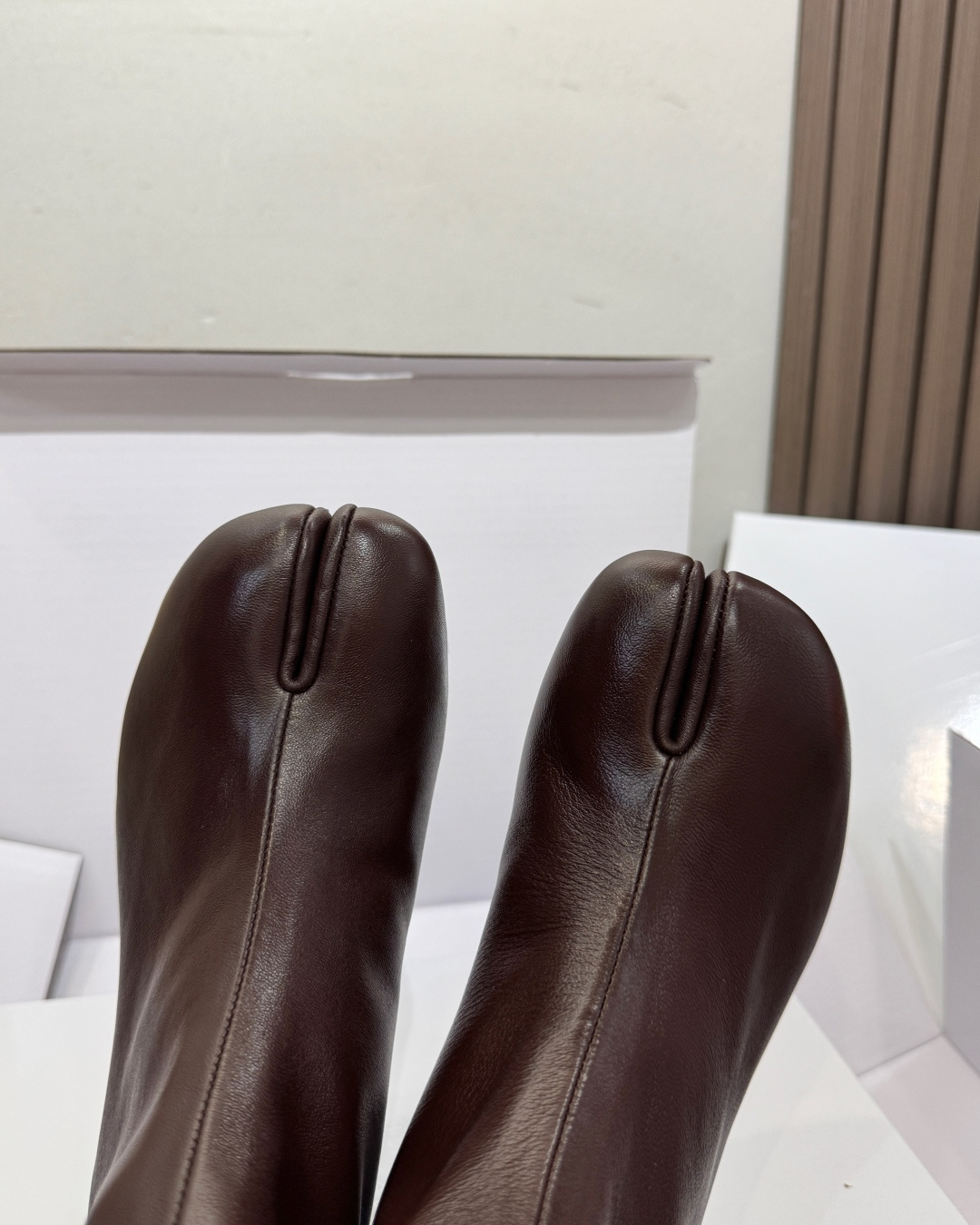 마르지엘라 타비 레더 앵클 부츠 상세 이미지 7