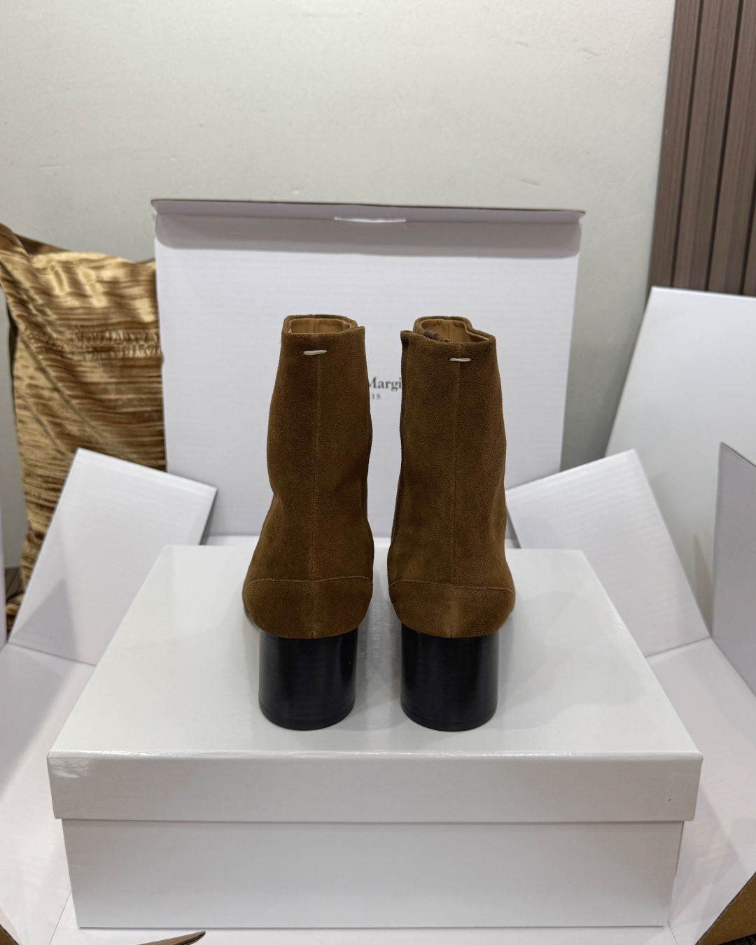 마르지엘라 타비 레더 앵클 부츠 상세 이미지 8