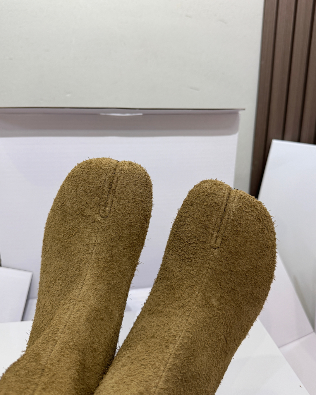 마르지엘라 타비 레더 앵클 부츠 상세 이미지 7