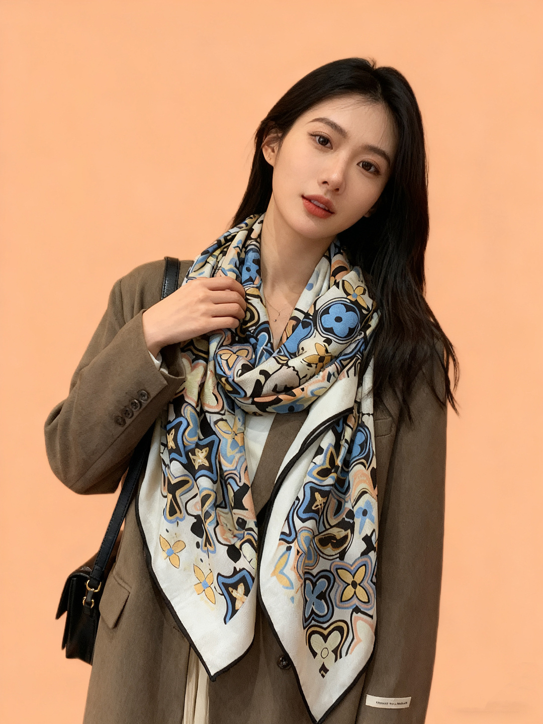 JARDIN DES PLANTES 140双面丝绒～【LV秋冬新品】Jardin Des Plante