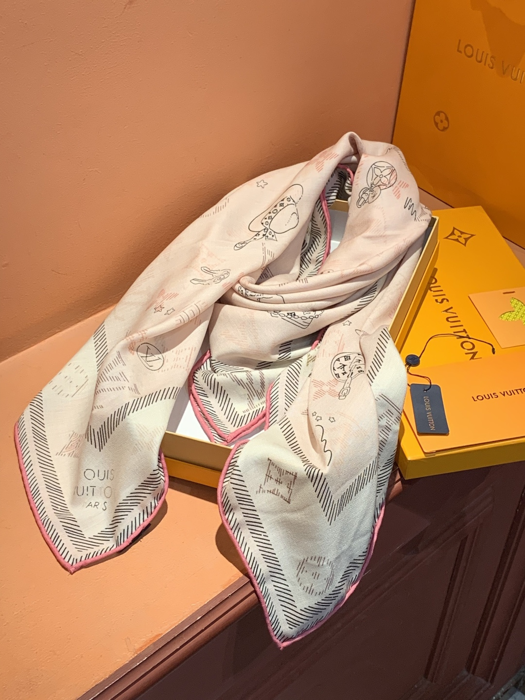 JARDIN DES PLANTES 140双面丝绒～【LV秋冬新品】Jardin Des Plante